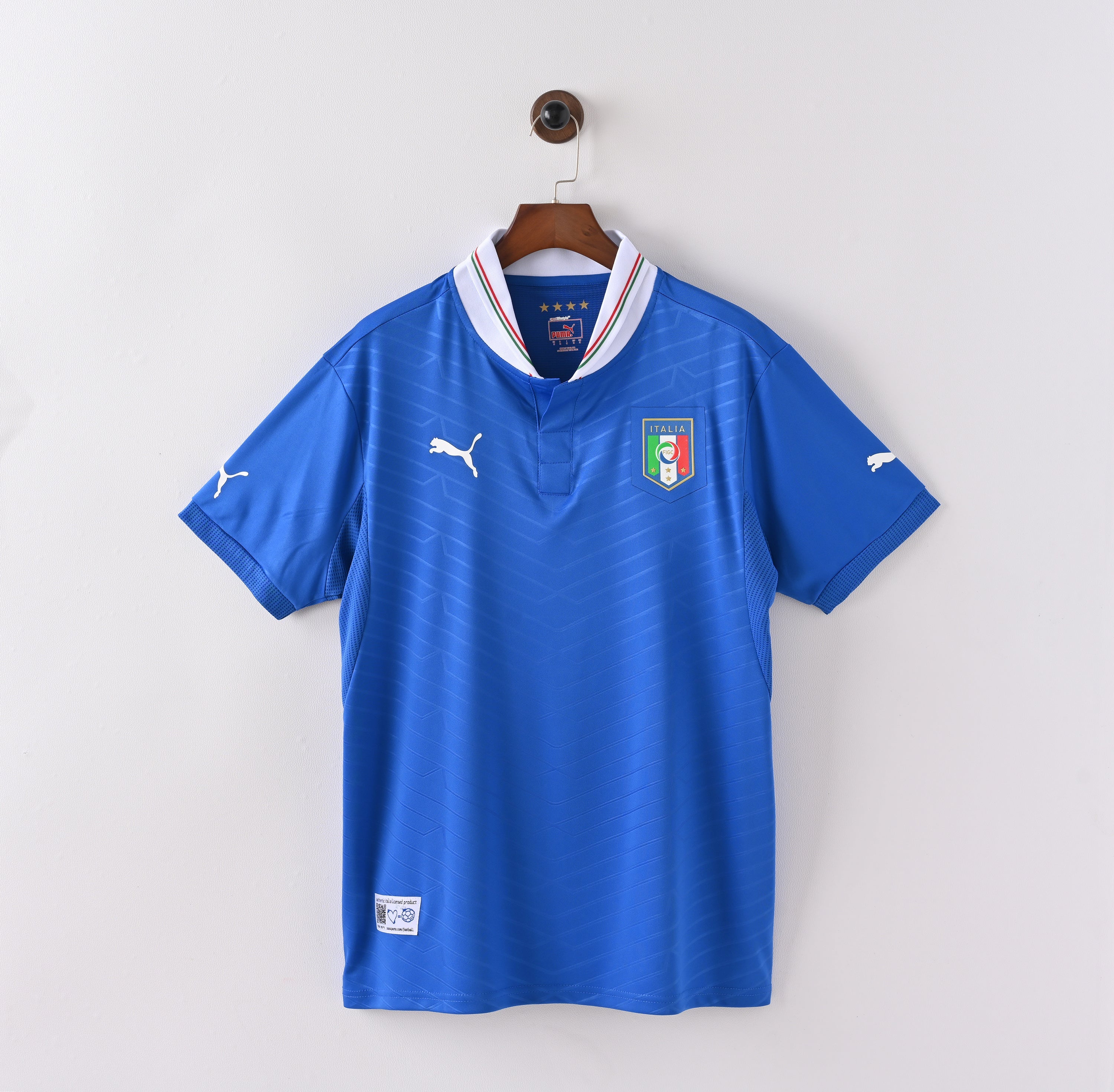 Maillot Italie Retro Vintage 2012 Domicile Homme