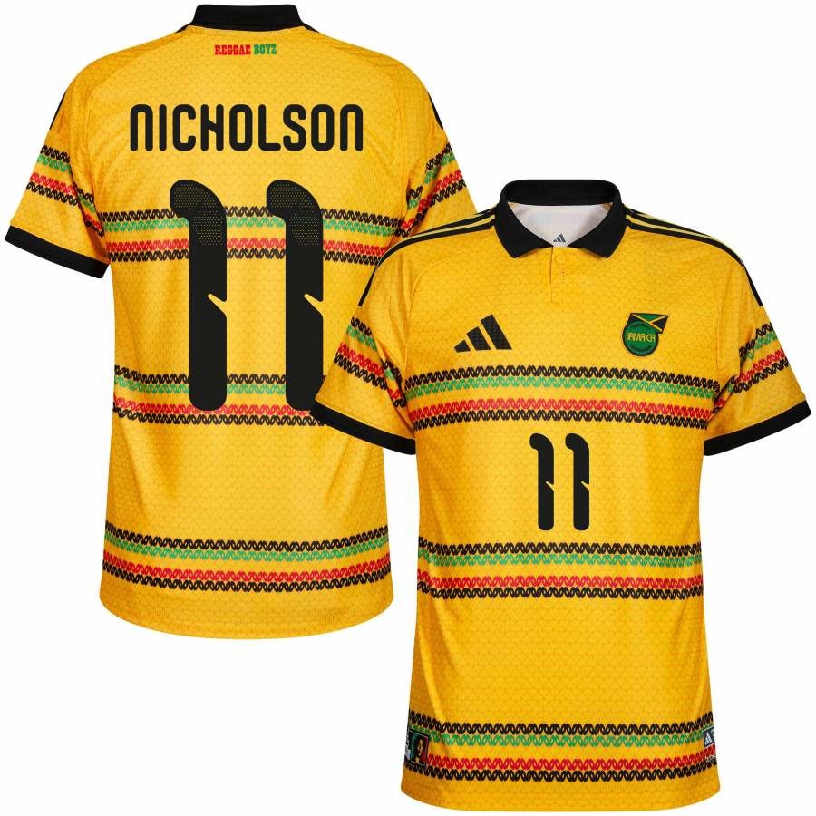 Maillot Jamaique x Bob Marley Domicile Homme 2026 2027 Nicholson