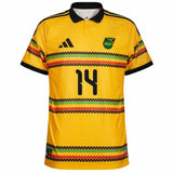 Maillot Jamaique x Bob Marley Domicile Homme 2026 2027 Richards 3