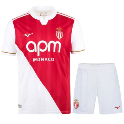 Maillot AS Monaco Enfant Domicile 2025 2026 | Foot Sport