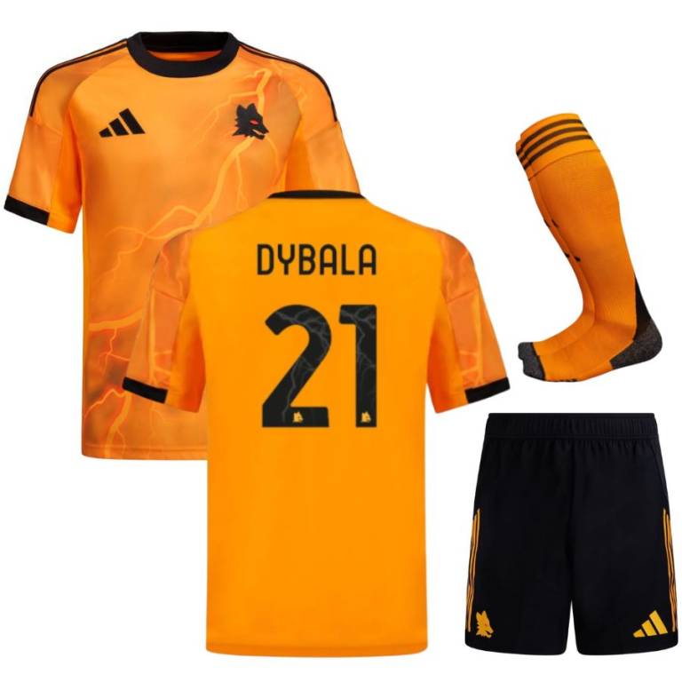 Maillot AS Roma Exterieur Kit Enfant 2025 2026