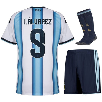 Maillot Argentine J. Álvarez 3 étoiles Enfant 2026 2027 | Foot Sport