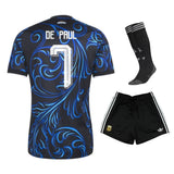 Maillot Argentine De Paul 3 étoiles Enfant Exterieur 2026 2027 3