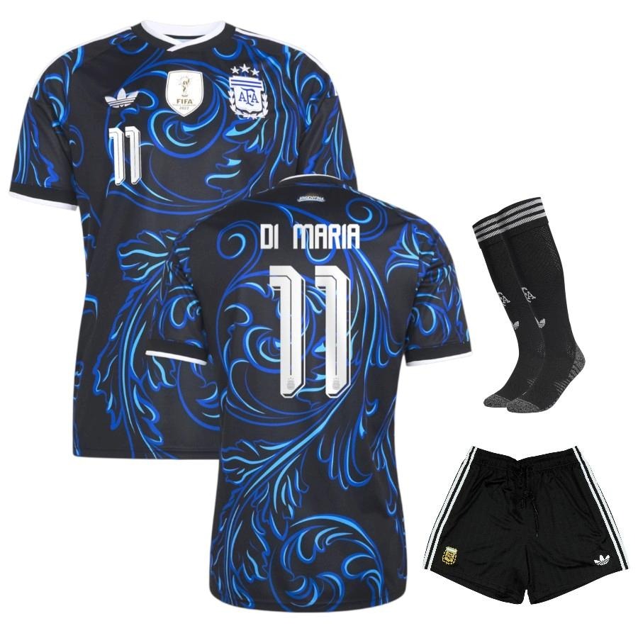 Maillot Argentine Di Maria 3 étoiles Enfant Exterieur 2026 2027