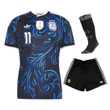 Maillot Argentine Di Maria 3 étoiles Enfant Exterieur 2026 2027 2