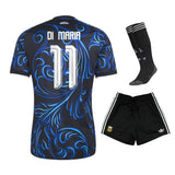 Maillot Argentine Di Maria 3 étoiles Enfant Exterieur 2026 2027 3