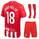 Maillot Kit Enfant Atletico Madrid Domicile 2024 | Foot Sport 3