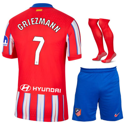 Maillot Kit Enfant Atletico Madrid Domicile 2024 2025 | Foot Sport