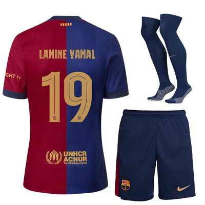 Maillot Kit Enfant Barcelone Lamine Yamal Domicile 2024 2025 | Foot Sport
