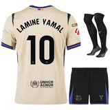 Maillot Lamine Yamal 10 Kit Enfant Barca Exterieur 2025 2026 | Foot Sport 1