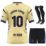 Maillot Lamine Yamal 10 Kit Enfant Barca Exterieur 2025 2026 | Foot Sport 2