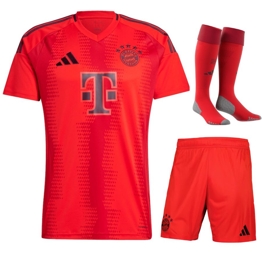 Maillot Bayern Munich Enfant Domicile 2024 2025 Rouge | Foot Sport