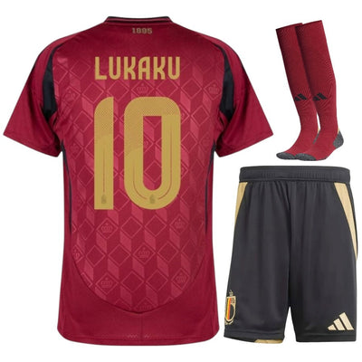 Maillot Belgique Lukaku Enfant Domicile 2025 2026