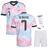 Maillot Belgique Kit Enfant De Bruyne Exterieur 2026 2027 1