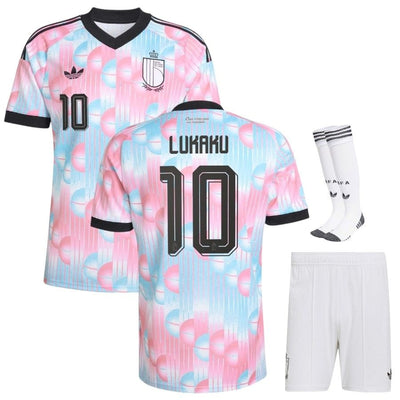 Maillot Belgique Kit Enfant Lukaku Exterieur 2026 2027