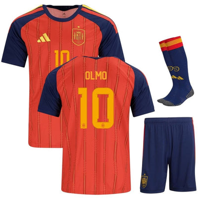 Maillot Espagne Olmo Kit Enfant Domicile 2026 2027
