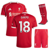 Maillot Kit Enfant Liverpool Domicile 2025 2026 | Foot Sport 2