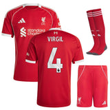 Maillot Kit Enfant Liverpool Domicile 2025 2026 | Foot Sport 3