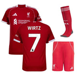 Maillot Kit Enfant Liverpool Domicile 2025 2026 | Foot Sport 5