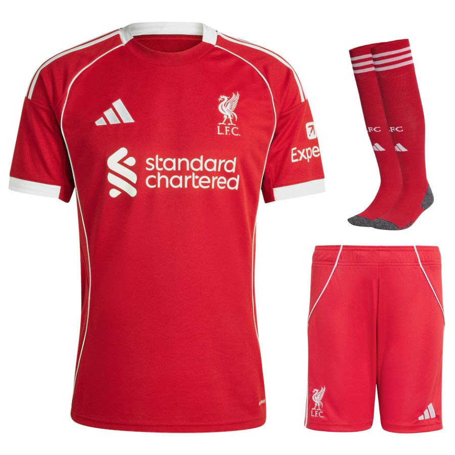 Maillot Kit Enfant Liverpool Domicile 2025 2026 | Foot Sport
