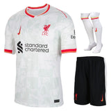 Maillot Kit Enfant Third Liverpool 2024 2025 Blanc | Foot Sport 1
