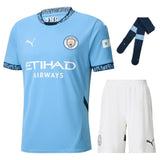 Maillot Enfant Manchester City Domicile 2024 2025 | Foot Sport 1