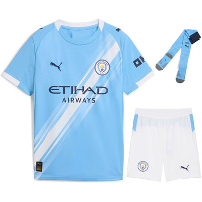 Maillot Kit Enfant Manchester City Domicile 2025 2026 | Foot Sport