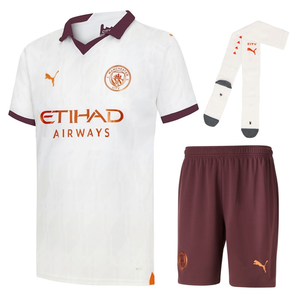 Maillot Enfant Manchester City Exterieur 2024 | Foot Sport