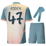 Maillot Enfant Manchester City Fourth 2024 2025 | Foot Sport 4