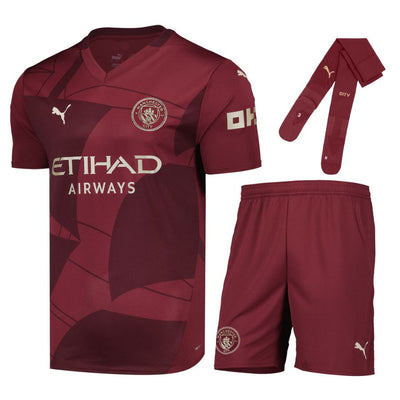 Maillot Kit Enfant Manchester City Exterieur 2024 2025 | Foot Sport