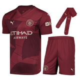 Maillot Kit Enfant Manchester City Exterieur 2024 2025 | Foot Sport 1
