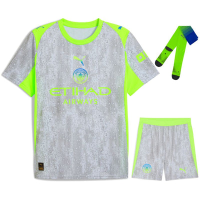 Maillot Kit Enfant Manchester City Third 2025 2026 | Foot Sport