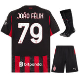 Maillot Kit Enfant Ac Milan Domicile 2025 2026 | Foot Sport 6