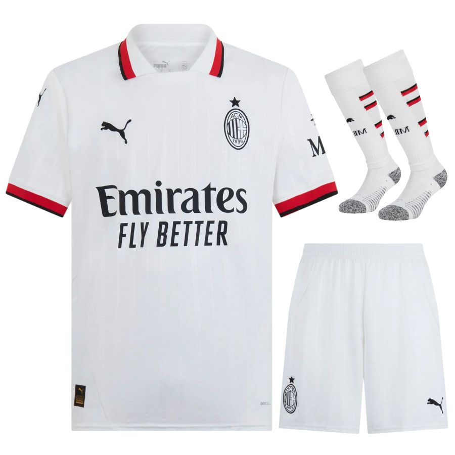 Maillot Kit Enfant AC Milan Exterieur 2024 2025 | Foot Sport