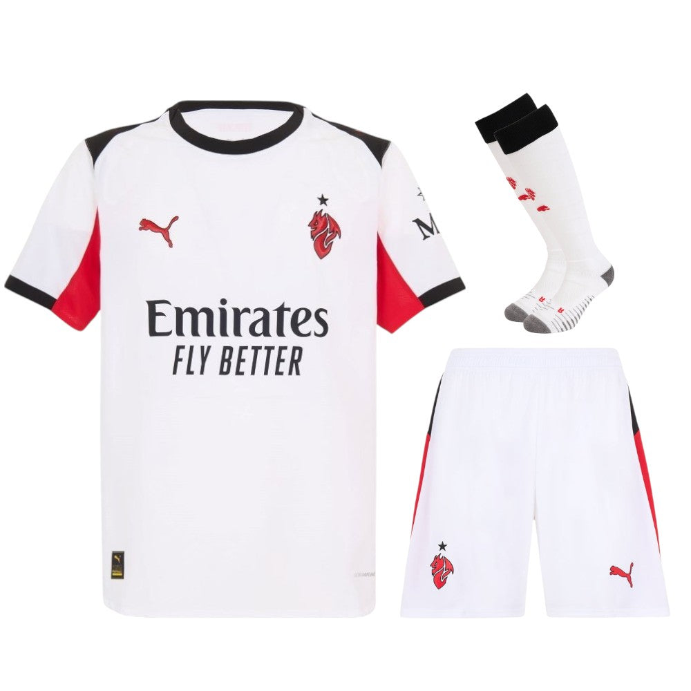 Maillot Kit Enfant AC Milan Exterieur 2025 2026 | Foot Sport