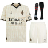 Maillot Kit Enfant Milan AC X Pleasures Blanc 2023-2024 | Foot Sport 1