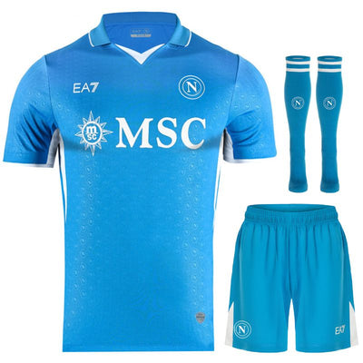 Maillot Kit Enfant Naples Domicile 2024-2025 | Foot Sport