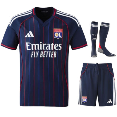 Maillot Lyon OL Endrick Kit Enfant Exterieur 2025 2026