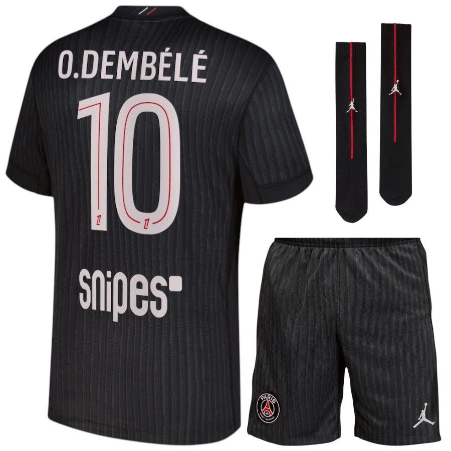 Maillot Kit Enfant Kit O.Dembélé PSG Fourth 2025 2026
