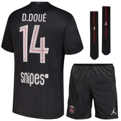 Maillot Kit Enfant Kit D.Doué PSG Fourth 2025 2026 | Foot Sport