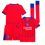 Maillot Kit Enfant PSG Third Rouge 2025 2026 | Foot Sport 2