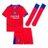 Maillot Kit Enfant PSG Third Rouge 2025 2026 | Foot Sport 1