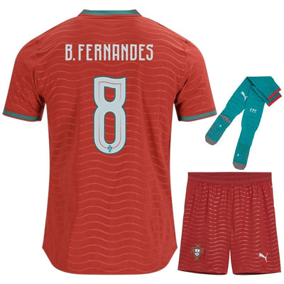 Maillot Portugal B. Fernandes Kit Enfant Domicile 2026 2027 | Foot Sport