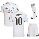 Maillot Kit Enfant Mbappe Real Madrid Domicile 2025 2026 | Foot Sport 1