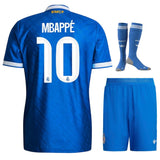 Maillot Kit Enfant Mbappe Real Madrid Third Bleu 2025 2026 | Foot Sport 1