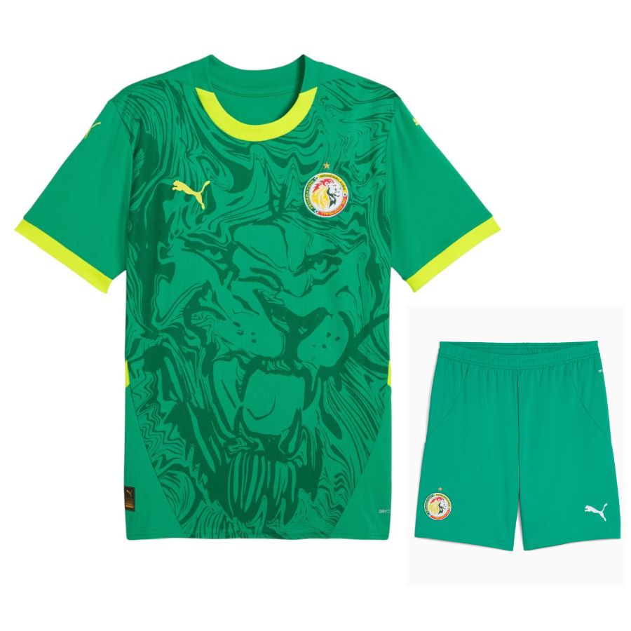 Maillot Kit Enfant CAN Senegal Exterieur 2025 2026 Vert | Foot Sport