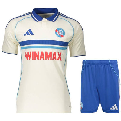 Maillot Strasbourg Exterieur Kit Enfant 2025 2026 Blanc