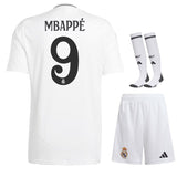 Maillot Kit Enfant Mbappe Real Madrid Domicile 2024 2025 | Foot Sport 1