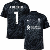 Maillot Liverpool A.Becker Gardien Domicile Homme 2024 2025 Noir | Foot Sport 2