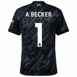 Maillot Liverpool A.Becker Gardien Domicile Homme 2024 2025 Noir | Foot Sport 3